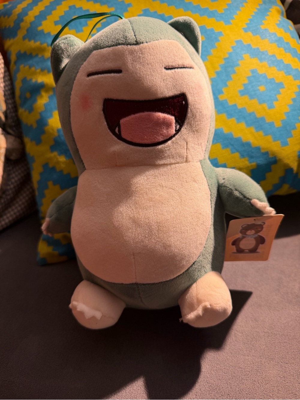 Snorlax a Pokemon stuffed toy 9 “ high